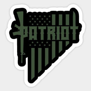 Patriot Ar15 Shirt Sticker